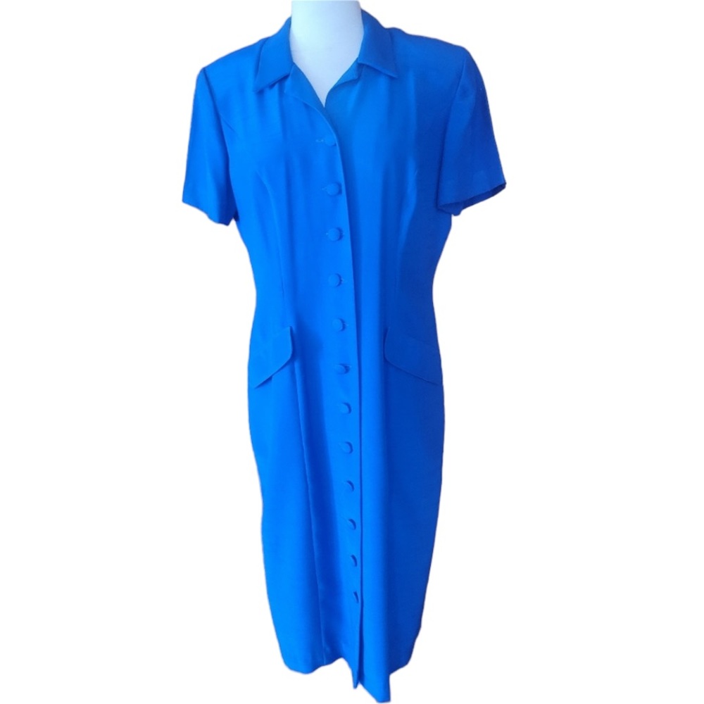 1980s M.H.M.‎ Melissa Harper Career Dress